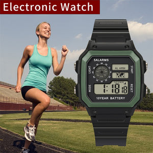 Mens Watch Military watch sports watch LED electronic watch Fashion High-End Multifunction Sports Waterproof Bracelet watch YE1