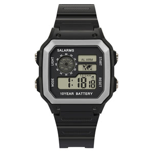 Mens Watch Military watch sports watch LED electronic watch Fashion High-End Multifunction Sports Waterproof Bracelet watch YE1