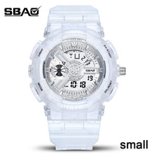 Load image into Gallery viewer, New Couple Watch Sport Dual Display Waterproof Transparent Watch Man And Ladies Couples Wristwatch Reloj Hombre Lover Watch Gift