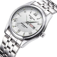 Load image into Gallery viewer, Relogio Masculino Luxury Brand Stainless Steel Analog Display Date Week Waterproof Men&#39;s Quartz Watch Business Male Wristwatches