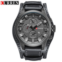 Load image into Gallery viewer, CURREN Top Brand Luxury New Mens Watches Male Clocks Date Sport Military Date Clock Leather Strap Quartz Business Men Watch 8225